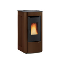 Пелетна піч з системою вентиляції Nordica SABRY bronze (7 кВт)