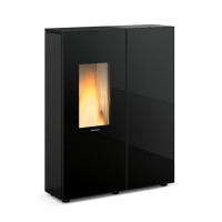  Пеллетная печь герметичная Nordica SHARON PLUS crystal (10 кВт)