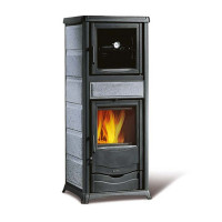 Печь на дровах с духовкой Nordica Rossella Plus Forno Evo камень (9,1 кВт)