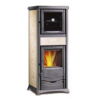 Отопительно-варочная печь Nordica TERMOROSSELLA Plus Forno DSA 4.0 (11,1 кВт) беж