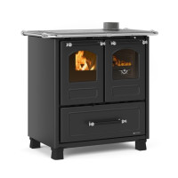 Дровяная плита Nordica FAMILY 3,5 black (6,5 кВт)