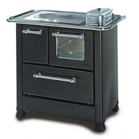  Дров'яна піч плита Nordica ROMANTIKA 4.5 Black (6 кВт)