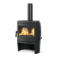 Печь на дровах Nordica TAHITI EPS black (8 кВт)
