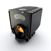 Печь Новаслав Montreal Lux варочная с конфоркой и стеклом (тип-02 ЧК.С)