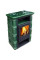  Піч THORMA BORGHOLM  KERAMIK TOP black/ceramic olivegreen ( 7 кВт )