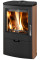 Отопительная печь-камин Thorma FALUN II Aqua black/brown ( 8 кВт)