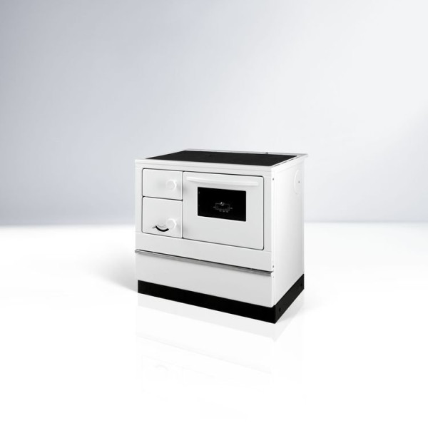 Печь отопительно-варочная Thorma OKONOM 85/ FIKO DELUXE white ( 7 кВт)