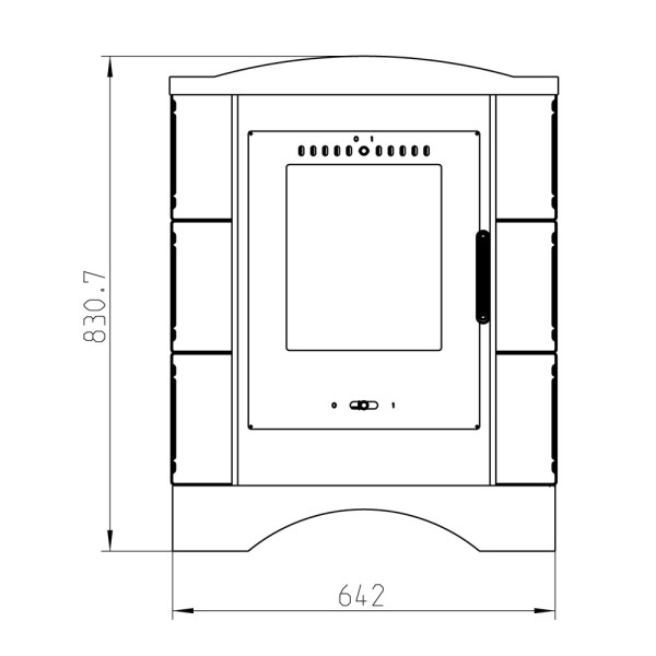 Печь Thorma Passau II mini ( 7 кВт)