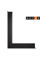 Вентиляционная решетка для камина угловая левая SAVEN Loft Angle 60х600х800 черная