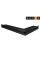Вентиляционная решетка для камина угловая левая SAVEN Loft Angle 60х400х600 черная
