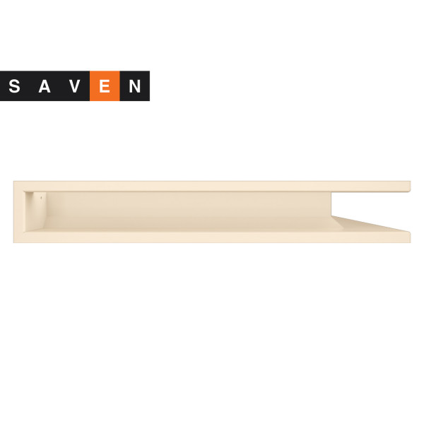 Вентиляционная решетка для камина угловая правая SAVEN Loft Angle 90х800х600 кремовая