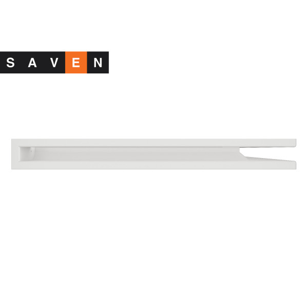 Вентиляционная решетка для камина угловая правая SAVEN Loft Angle 60х800х600 белая