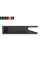 Вентиляційна решітка для каміна кутова права SAVEN Loft Angle 90х600х400 графітова