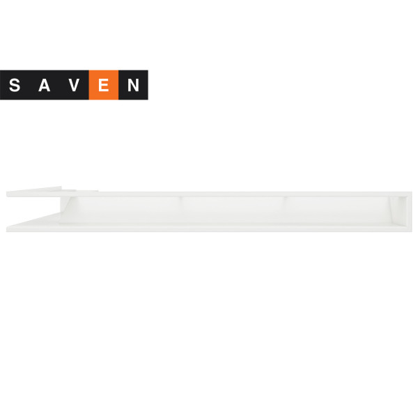 Вентиляционная решетка для камина угловая правая SAVEN Loft Angle 95х950х450 белая