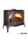 Піч камін чавунна KAWMET P7 (10.5 kW) PB ECO дверцята з правого боку
