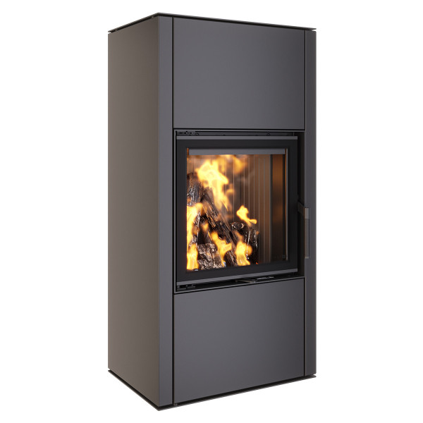 Піч камін SAVEN Vatra XL 50х50 Black ECO