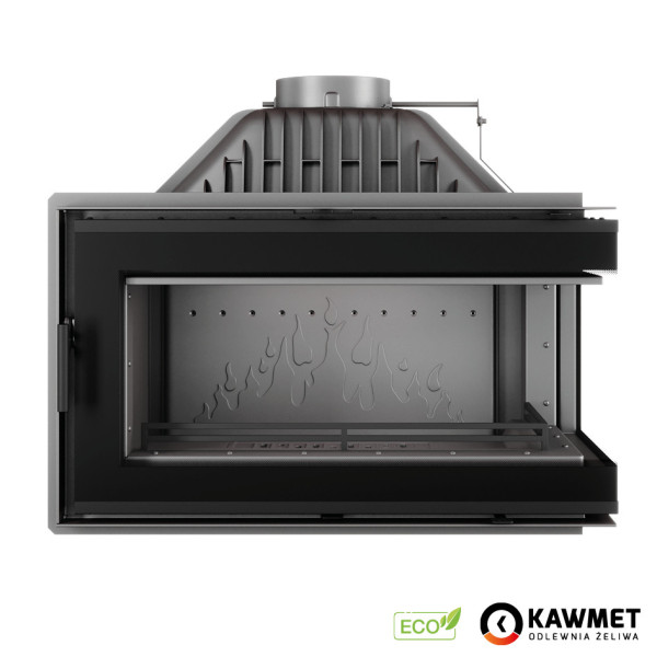 Камінна топка KAWMET W16 PB Black (13,5 kW) ECO