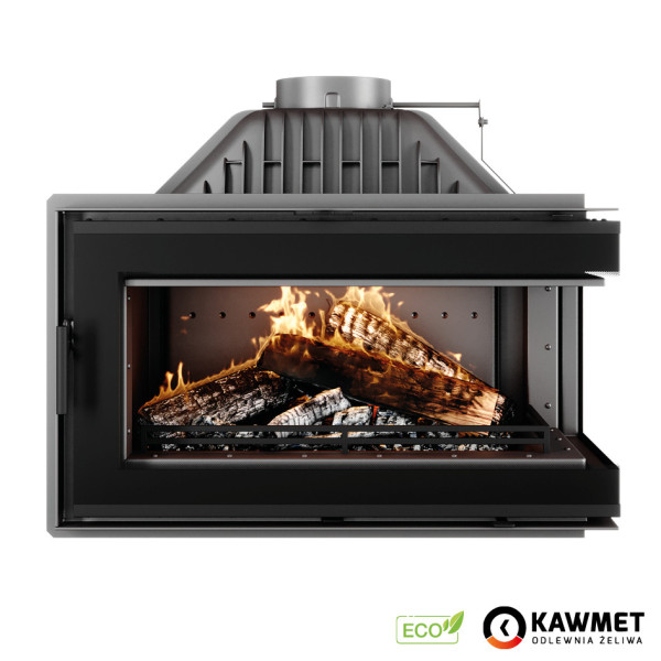 Камінна топка KAWMET W16 PB Black (13,5 kW) ECO