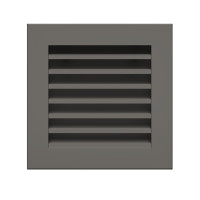 Вентиляційна решітка для каміна SAVEN Hide 17x17 графітова