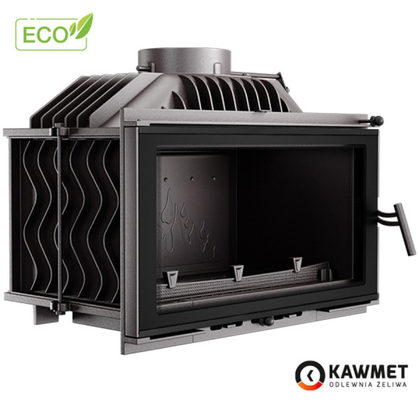 Камінна топка KAWMET W16 Black (9,4 kW) ECO
