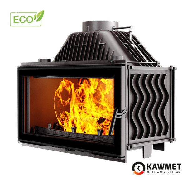 Камінна топка KAWMET W16 Black (13,5 kW) ECO
