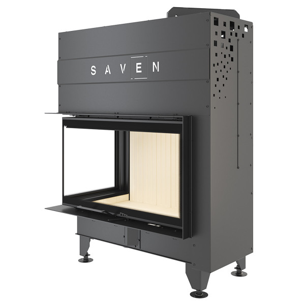 Камінна топка кутова SAVEN Energy Up 85х50х47L (17,0 kW) ECO