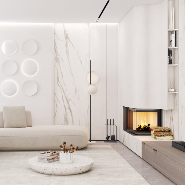 Камінна топка кутова SAVEN Energy Up 85х50х47R (17,0 kW) ECO