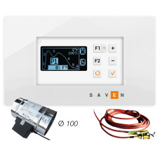 Автоматический оптимизатор горения SAVEN AutoBurn WT-100 с датчиком открывания дверцы