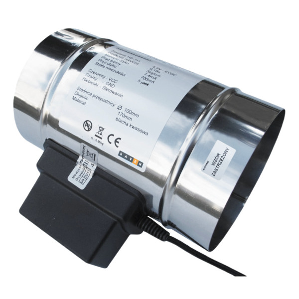 Автоматический оптимизатор горения SAVEN AutoBurn WT-100 с датчиком открывания дверцы