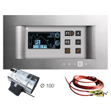Автоматический оптимизатор горения SAVEN AutoBurn GR-100 с датчиком открывания дверцы