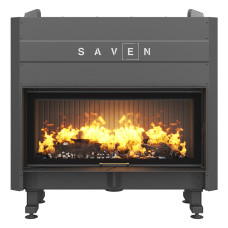 Камінна топка SAVEN Balance Up 110х50 Black (15,0 kW) ECO