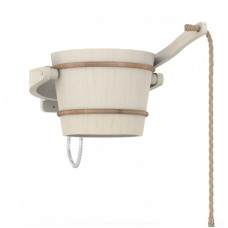 Ведро-водопад Sawo 18 л, осина 393-A