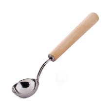 Металлическая лейка 40 см с деревянной ручкой Sawo 441-MP