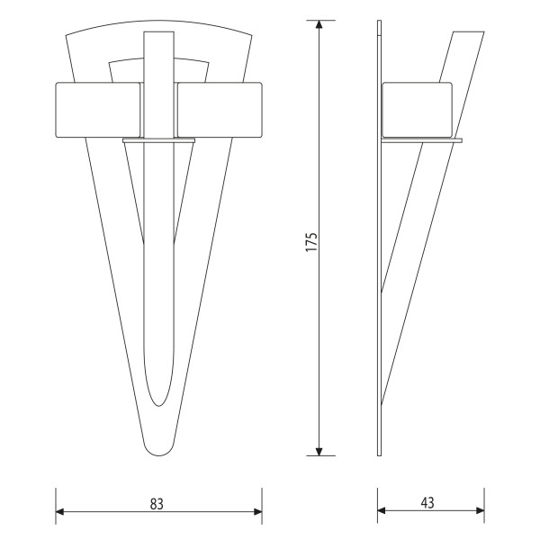Світильник Cariitti TL-100 Факел