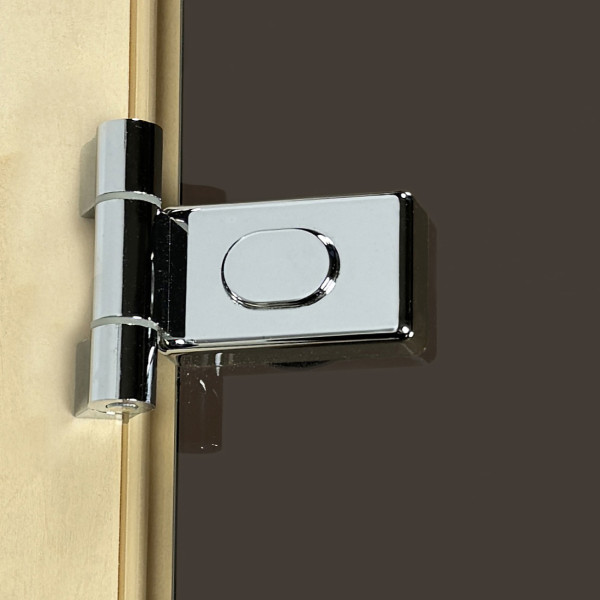 Двери для сауны PAL 80*190 см бронза 8 мм