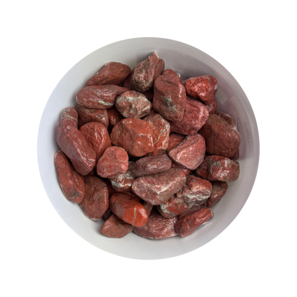 Камни для сауны Яшма обвалованные 5-12 см / 25 кг