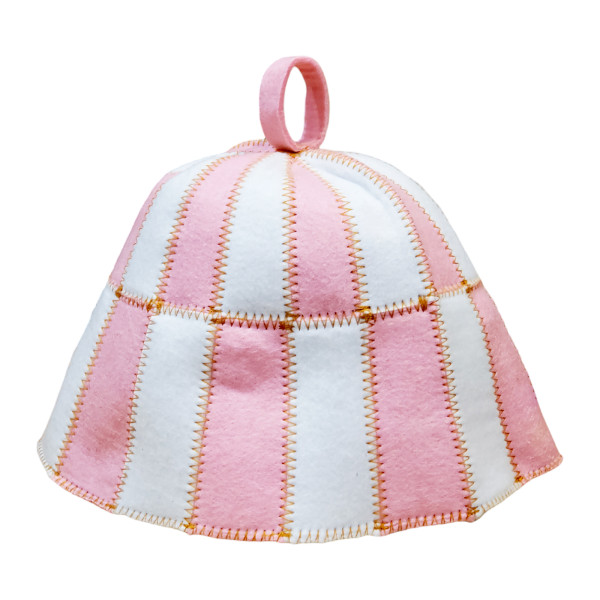 Шапка для бани Клетка