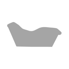 Анатомический лежак с подогревом (без мозаики)