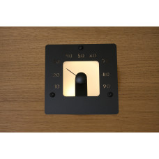 Гігрометр з підсвічуванням Cariitti SQ чорний