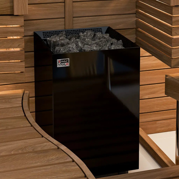 Електрокам'янка Sawo NORDEX FLOOR BLACK NRNF-120 NS-BL-Z
