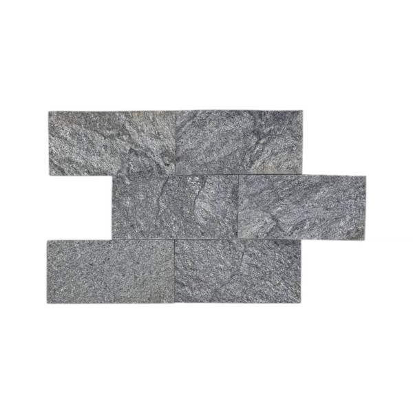 Плитка Талькомагнезит прямокутна рвана поверхня 200х100х10-15 мм