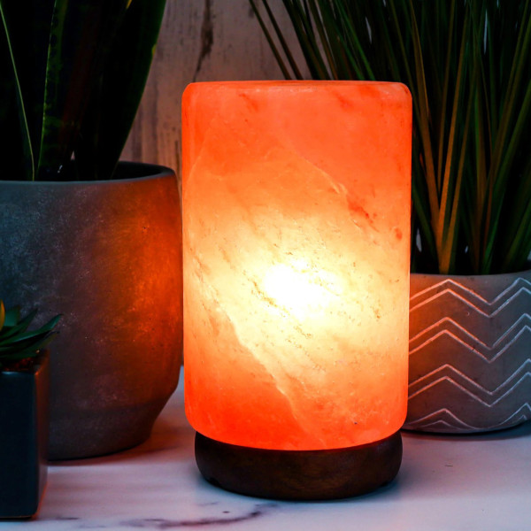 Светильник из гималайской соли Цилиндр
