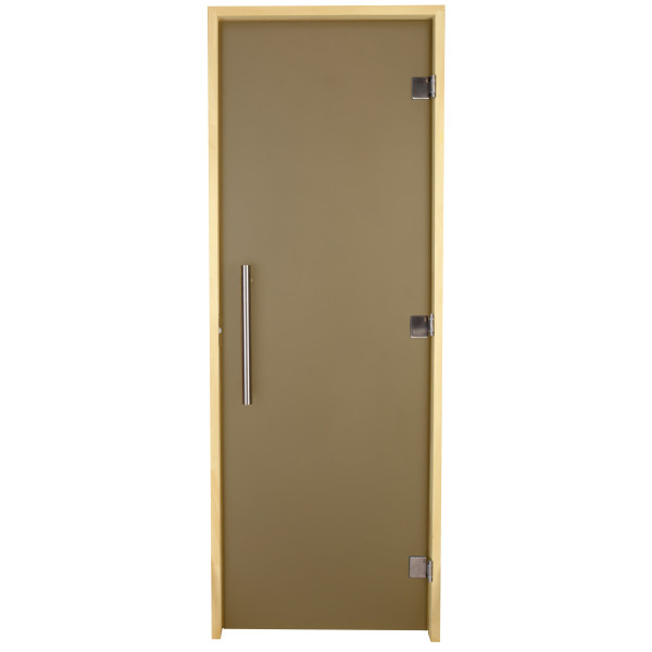 Дверь для бани и сауны Tesli Steel S 1900х700