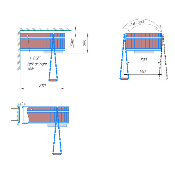 Обливочное устройство ICEBERG 45л.