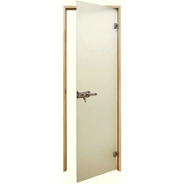 Двері міжкімнатні - Tesli Aqua Briz White Sateen 2000х800