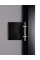 Двері для хамаму Tesli Antalya Black Sateen 2000х700