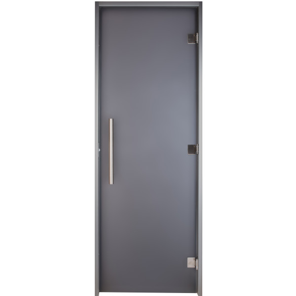 Двері для хамаму Tesli Antalya Graphite Sateen 2000x800