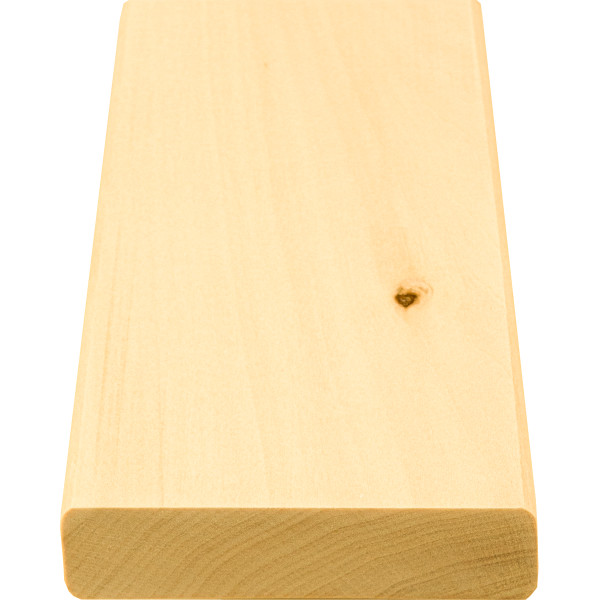 Брус для скамьи липа сухой, строганый 90х24х1900-2900 мм "Эко"