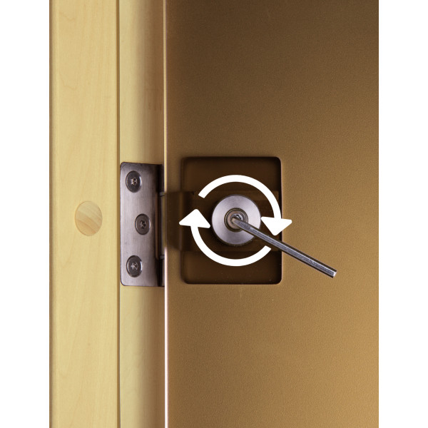 Дверь для бани и сауны Tesli Банька 1900х700