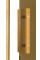 Дверь для бани и сауны Tesli Lux Magnetic 2000х700